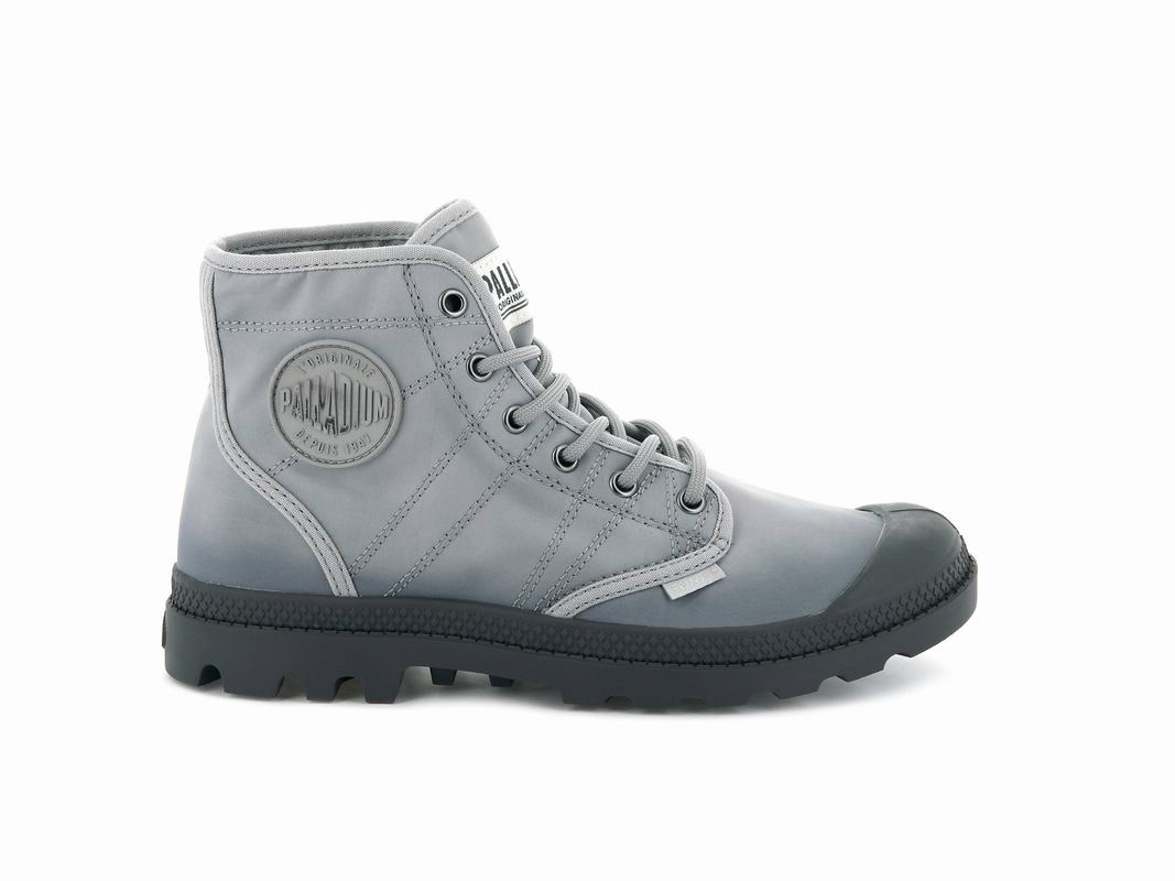 Palladium Pallabrousse Tx Men's Boots Grey/Dark Grey (SAQX31879)